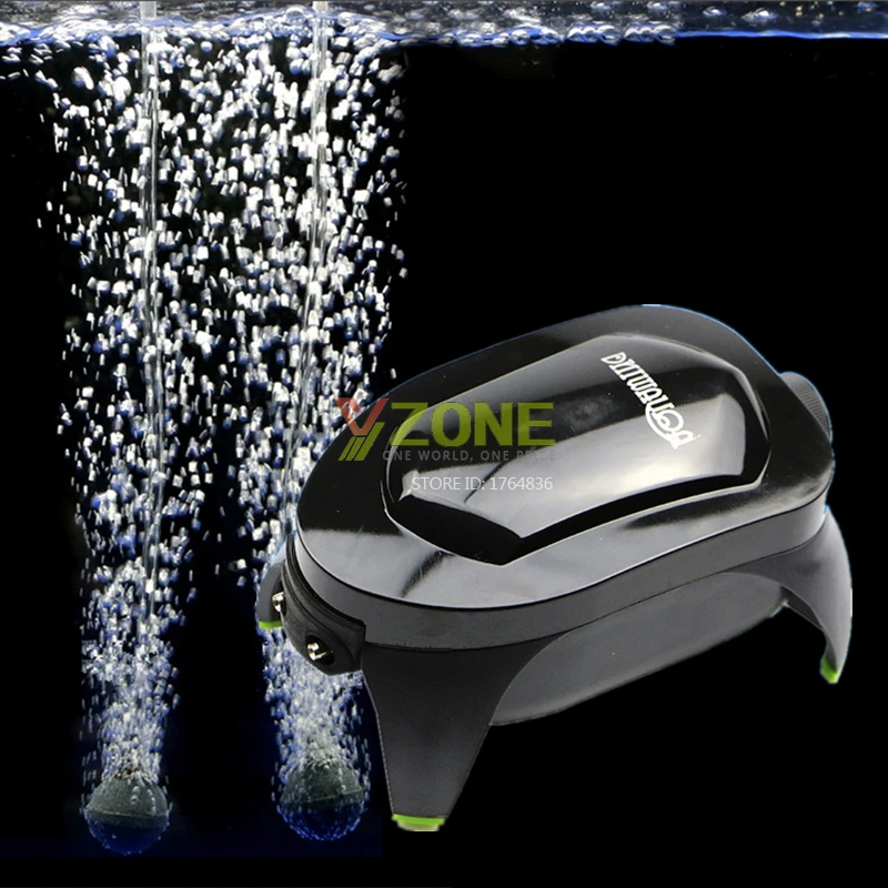 Super Aquarium Air Pump Fish Tank Compressor For Adjustable Silent Quiet Control Accessories | Дом и сад
