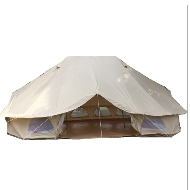 

BT-4 single layer large more than 8 person three door canvas oxford Mongolian Yurts bell tents Outdoor