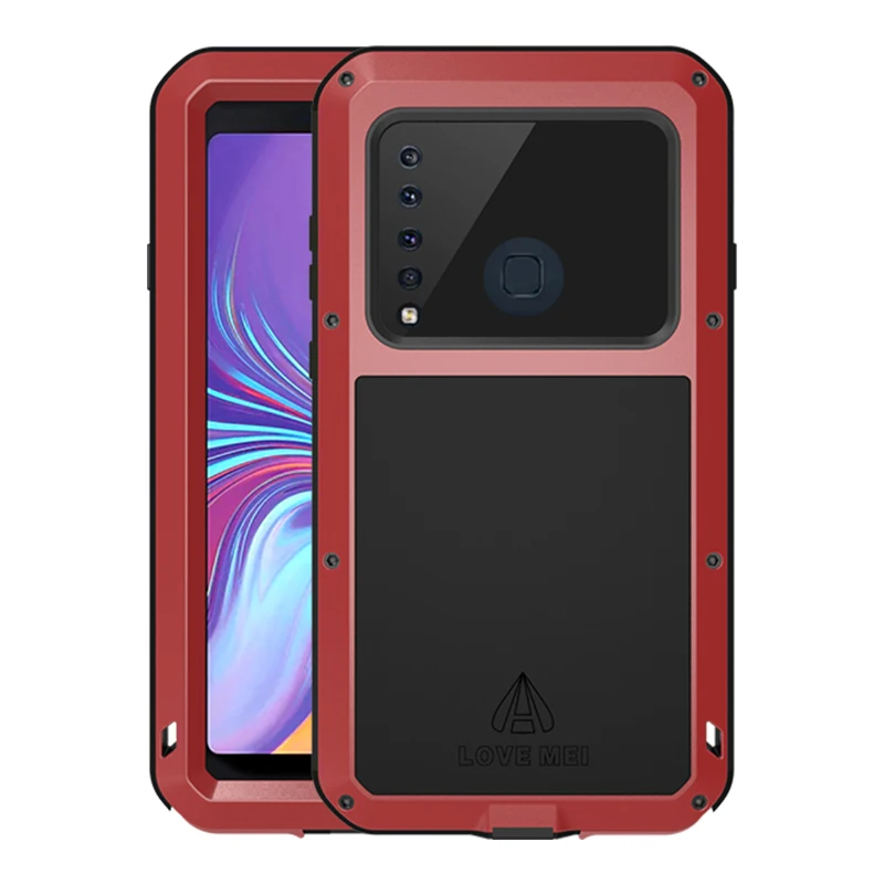 

Lovemei Full Coverage Shockproof Doom Armor Case For Samsung Galaxy A9 s A9s silicone Heavy Duty Protection Cover Case