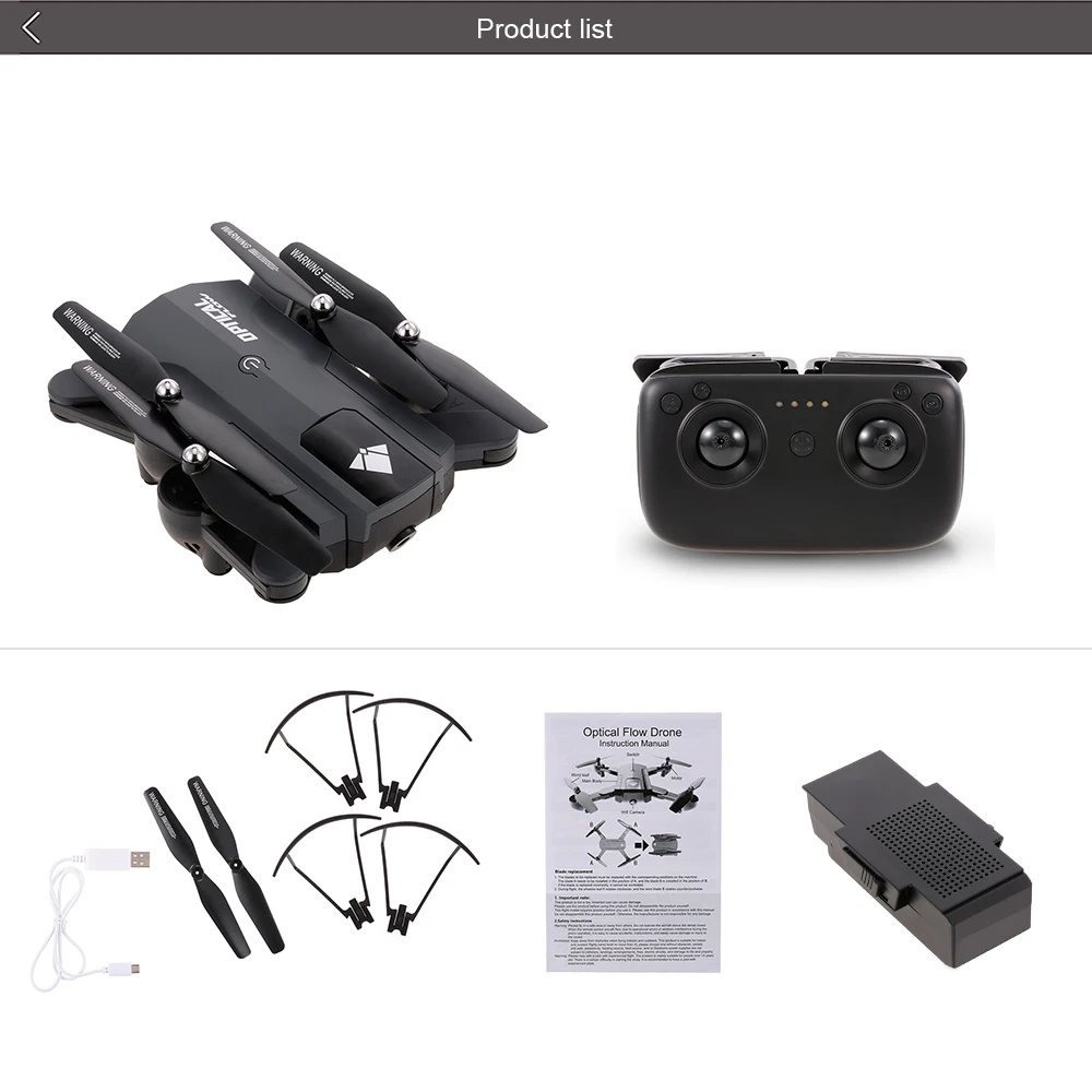 F196 720P Camere Дрон Wifi FPV оптический поток жестов 22mins Fly RC селфи Квадрокоптер с батареей