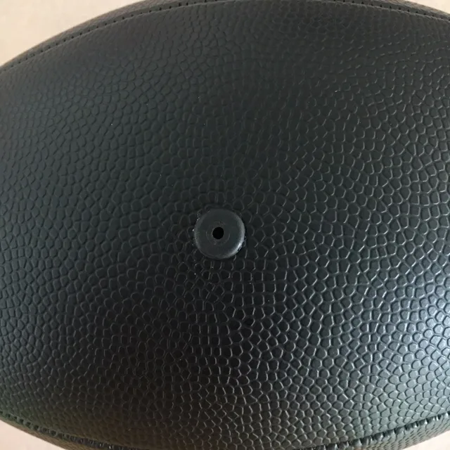 Rugby Sports Official Size 9 Black Color American Football Rugby Ball For Training Match Entertainment Toy