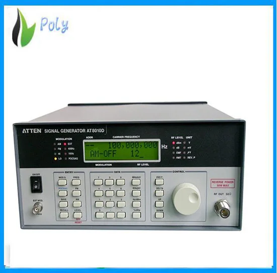 ATTEN AT8010D High Frequency Standard Signal Generator / RF Signal