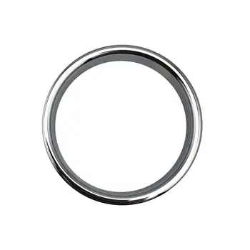 Top quality large size male stainless steel heavy metal penis lock cock ring ball stretcher BDSM erection sex toy for man 2