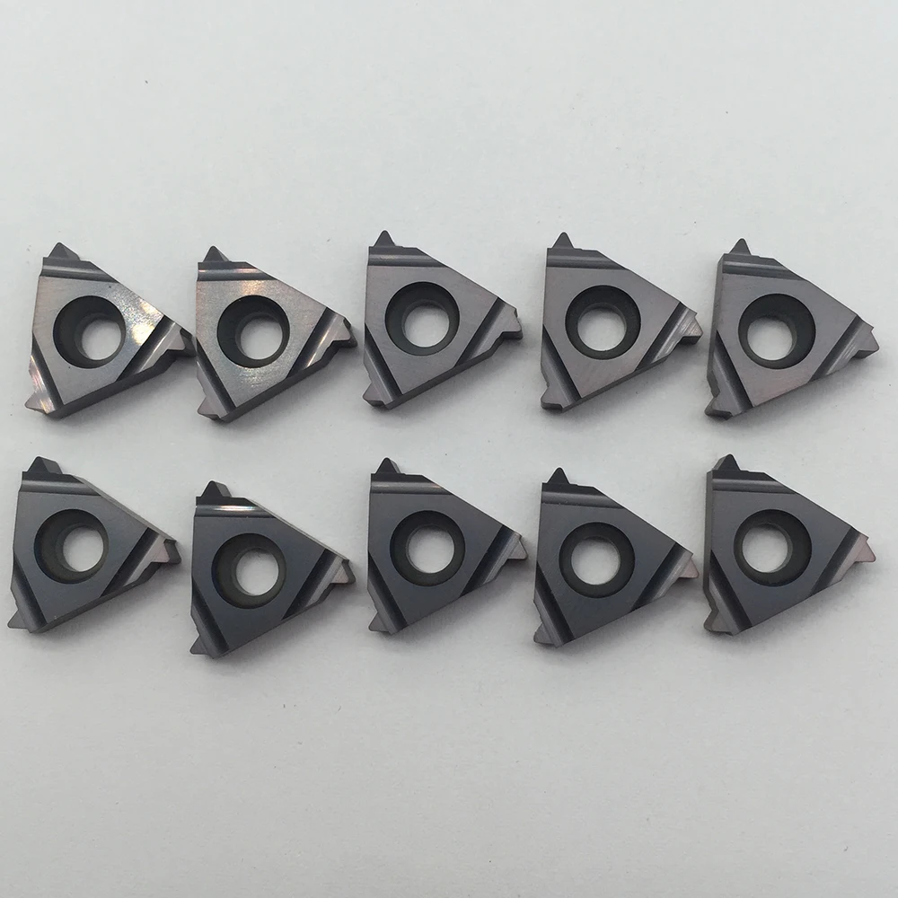 10pcs 16ER 1.0ISO SMX35 Carbide Insert For Threading Turning Tool Boring BAR