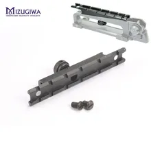MIZUGIWA support de portée tactique. 223 M4 / M16 adaptateur de poignée de transport 12 fentes optique tisserand 20mm Picatinny Rail socle plat