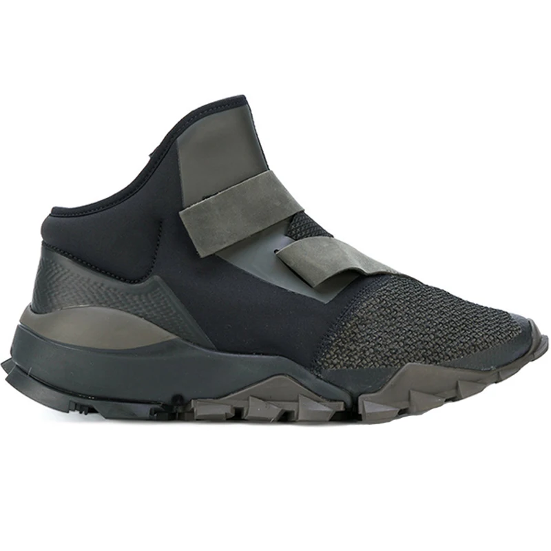 Deporte Hop Alta De Harajuku 1 2 Hip Grueso Hombre Plataforma Cuero Slip On Nuevos Entrenador Baile Zapatos Zapatillas Hombres Genuino 2019 Moda qAw7panYxA