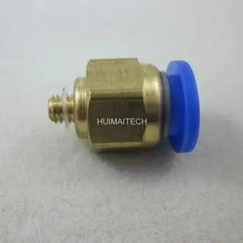 

5pc 8mm Tube Push in Fitting to M5 5mm Male Thread Pneumatic Connector for Air