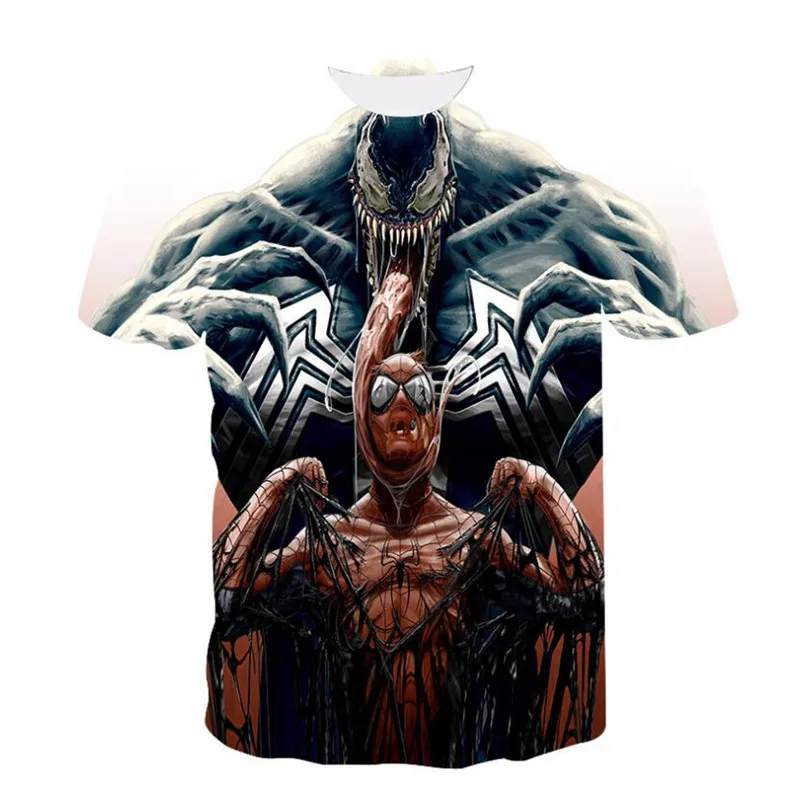 

2018 New 3D Print Venom: Deadly Guardian American Winter Soldier Marvel T-shirt Avenger Costume Comic Superhero