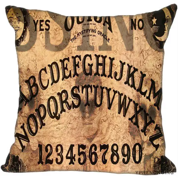 Заказная декоративная наволочка Ouija Board Spirit Board квадратная Наволочка на молнии 35X35,40x40,45x45 см(с одной стороны) 80527-21-10 - Цвет: Square Pillowcases