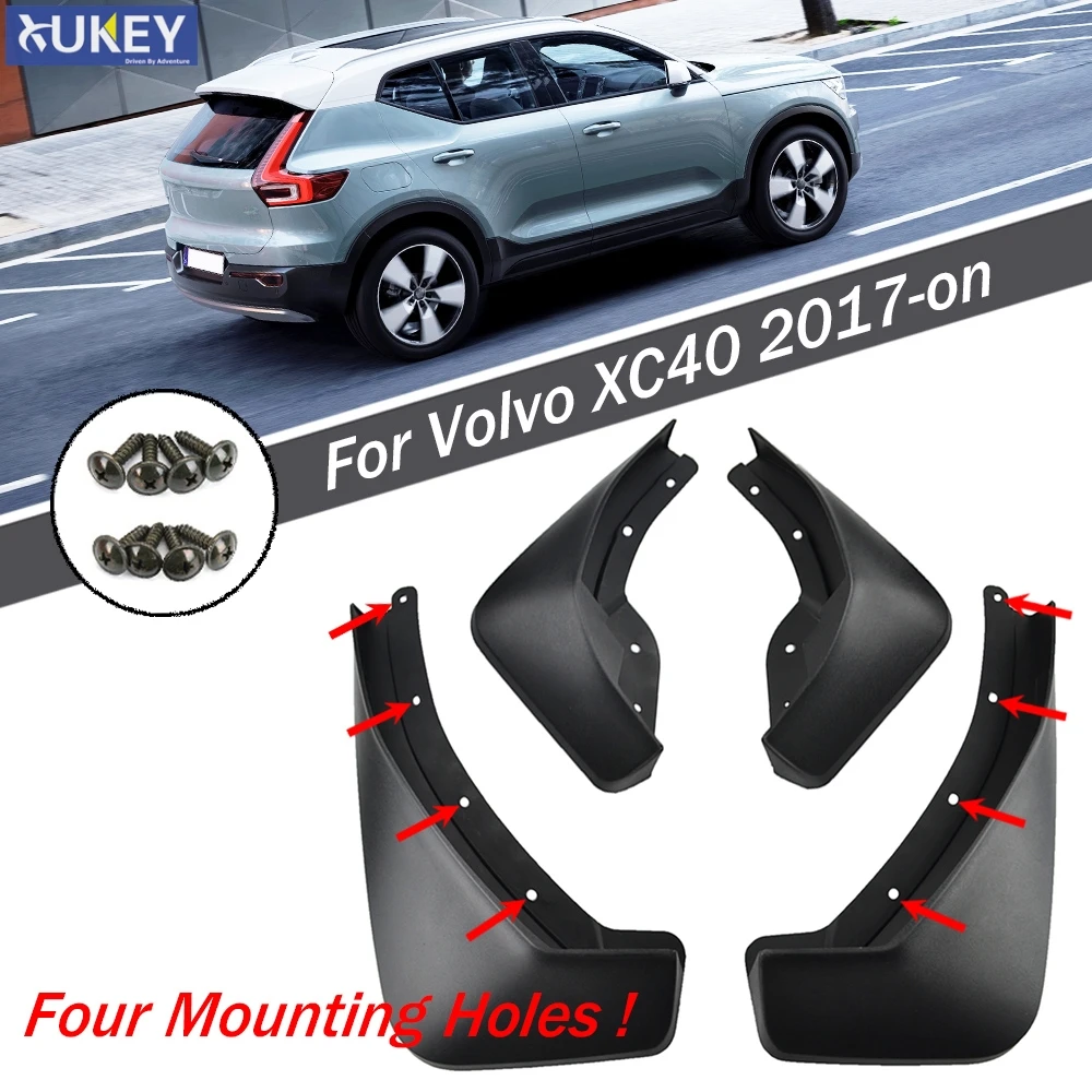 4 шт. брызговики для Volvo XC40 2017 2018 2019|Грязезащита| |