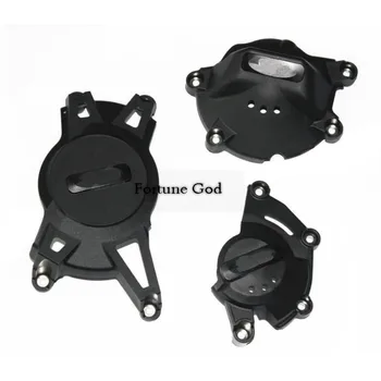 

Motorcycle Engine Case Cover Set Engine Cover Kit FOR SUZUKI GSXR 1000 2013 2014 2015 2016 with LOGO