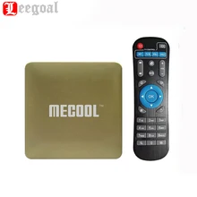Mecool HM8 Smart TV Box 3D 4 К Потоковое Media Player Android 6.0 Amlogic S905X Quad Core Коди 17.0 1 г + 8 г оты Wi-Fi Мини TV Box
