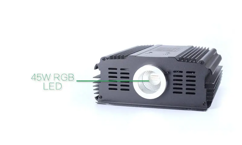 DMX 45 Вт RGB светодиодный волоконно оптический двигатель с 28 кнопками RF пульт