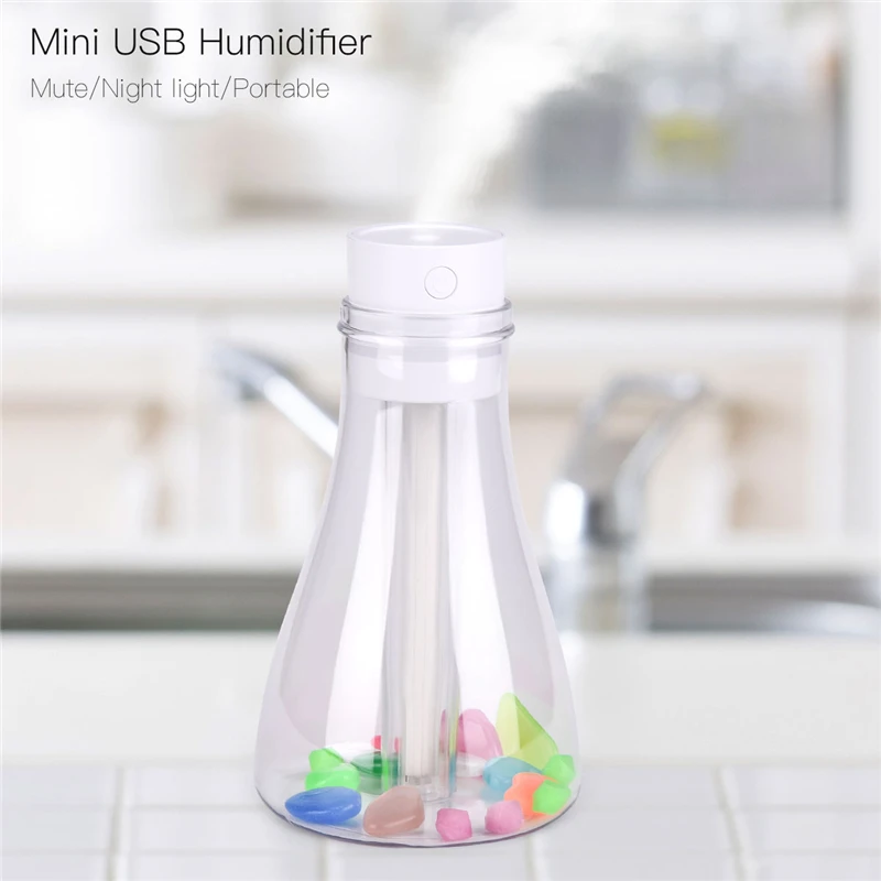 

500ml Diffuser Ultrasonic Aroma Humidifier USB Essential Oils Aromatherapy Diffuser For Home Office Car Humidifier Aroma Lamp