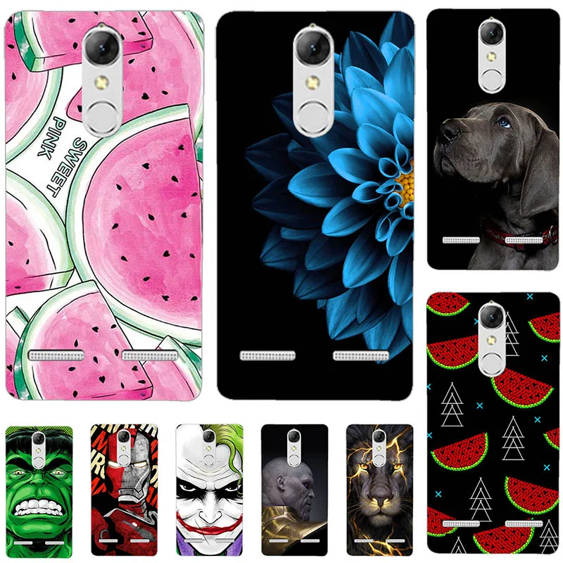 

Lovely Fashion Phone Case For Lenovo K6 Case Coconut Printed Phone Back Cover For Lenovo K6 K 6 K33a48 K33 a48 b36 K33b36 5.0"
