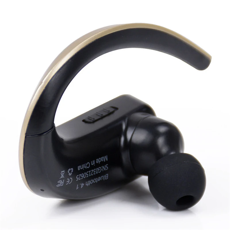 Bluetooth Wireless Earphone with Ear Hook Smart Touch Key Headphones Stereo BT Headsets Handsfree for iPhone Samsung LG