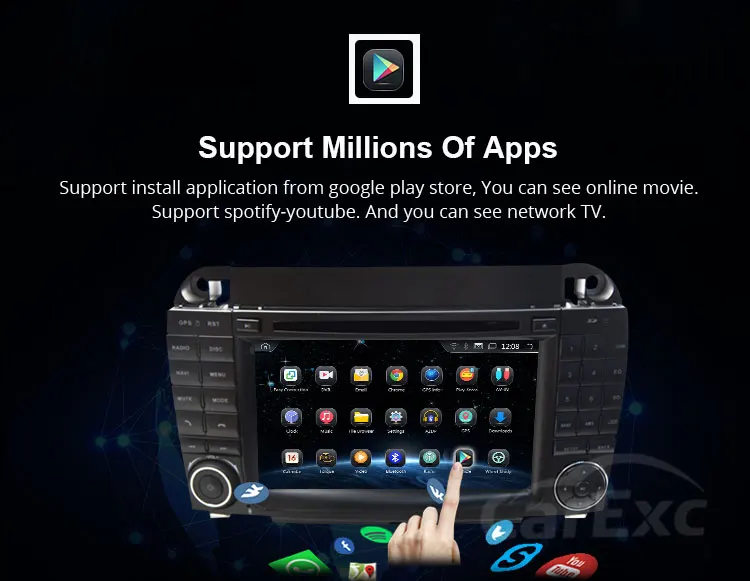 Perfect 7 Inch Android 9.0 Octa Core Car Radio Stereo Systemr For Mercedes Benz S320 S350 S400 W220 W215 S Class GPS Multimedia Unit. 24