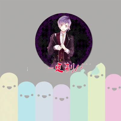 ZXFJXR 58 мм анимация Diabolik Lovers Reiji Ayato Laito Kanato значок Sakamaki Shu значки на рюкзак значок брошь