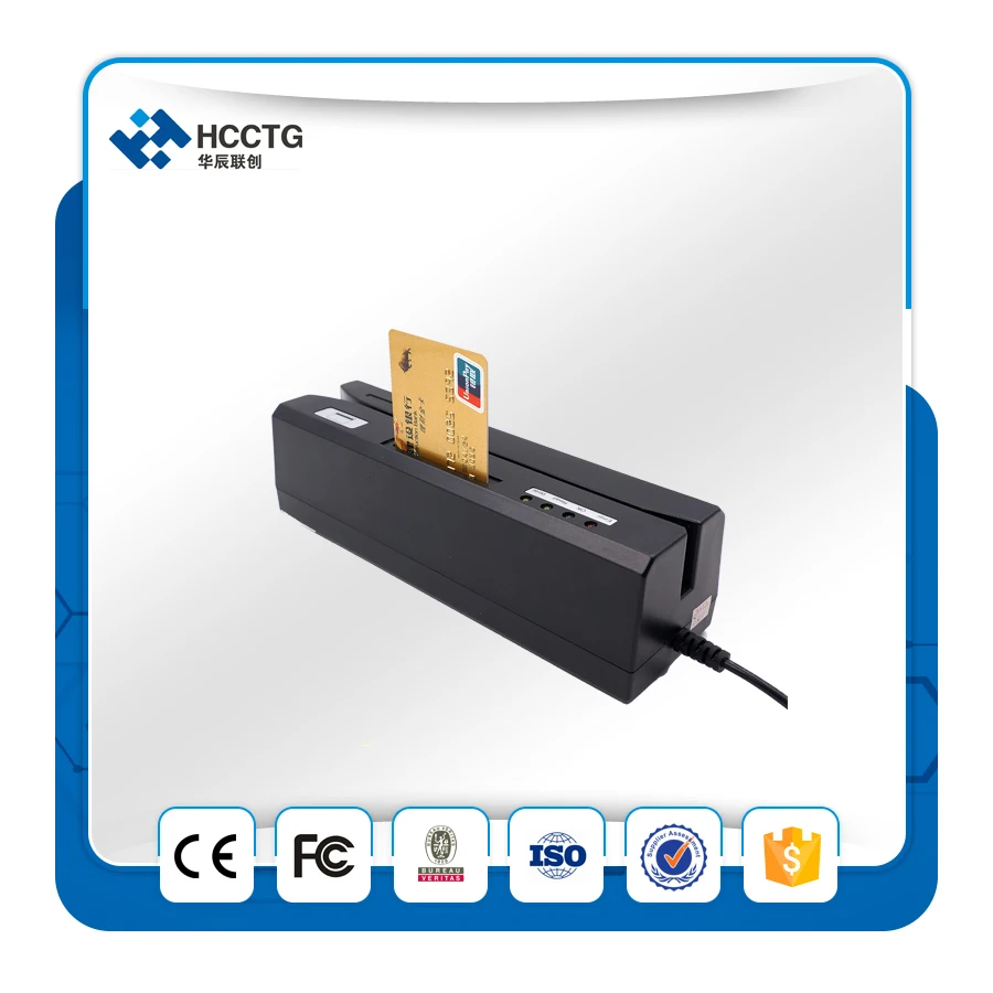 

Magnetic Stripe IC Card Psam Card RFID Card Combo Reader Writer HCC80