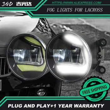 

For Buick lacross LR2 Car styling front bumper LED fog Lights high brightness fog lamps 1set