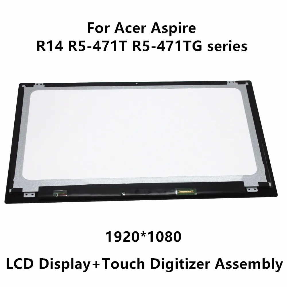 US $149.89 14 LCD Display Touch Panel Assembly ScreenDigitizer For Acer Aspire R3471 R3471T R3431T R5471T series 1920x1080 1366x768