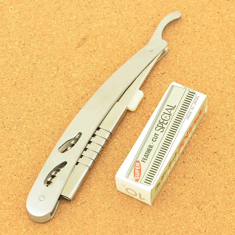 Meisha Steel Folding Shaving Knife Safety Hair Razors Body Facial Hair Cutting Shaver Comb Hair Removal 1 Meisha Steel Folding Shaving Knife Safety Hair Razors Body Facial Hair Cutting Shaver Comb Hair Removal 3