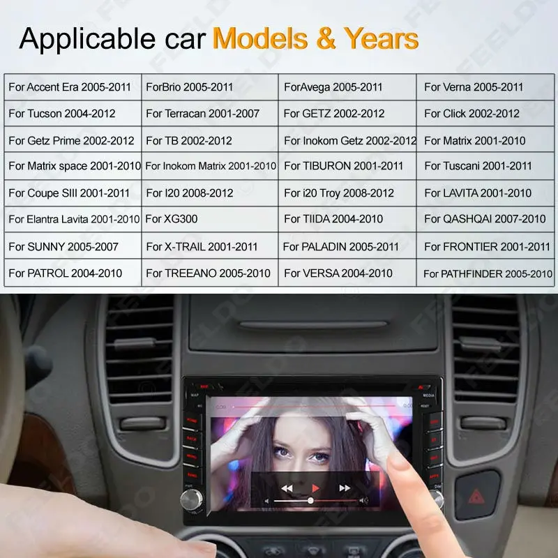 Perfect LEEWA 6.2"inch Universal 2DIN Android 4.4.4 Quad Core Car DVD Player With GPS Navi Radio For Nissan/Hyundai #CA2420 1