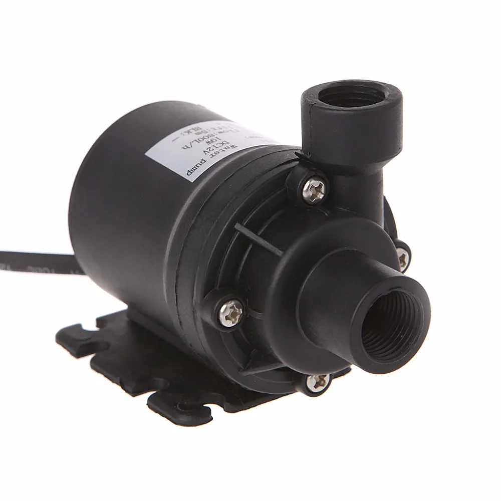 800L H 5m DC 12V Solar Brushless Motor Wasserumwälzpumpe mit 4p Stecker