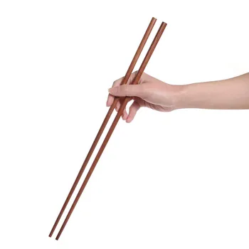 

Long fried cooking chopsticks baguettes Wooden Noodles Kitchen Cooking Frying Chopsticks 16.5 Inches Brown Extra Long S