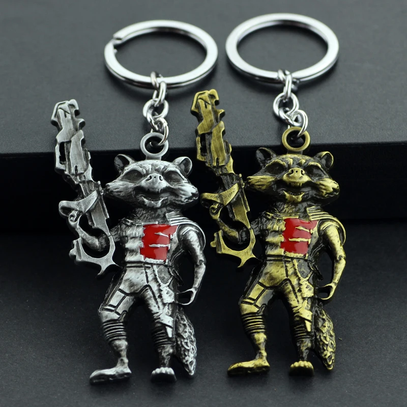 rocket keychain guardians of the galaxy