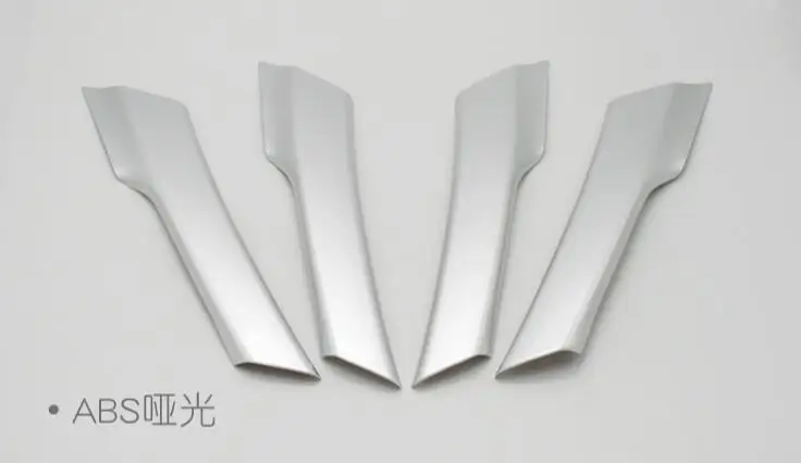 4 шт./компл. подходит для Tiguan 2012 2013 ABS хромированный углеродного волокна отделка внутренняя дверная ручка подлокотник декоративная крышка Накладка для укладки волос