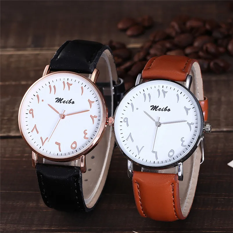 MEIBO women's watches casual watches Quartz Leather Band Newv Strap Watch Analog Wrist Watch Women Clockreloj mujer M08 (14)