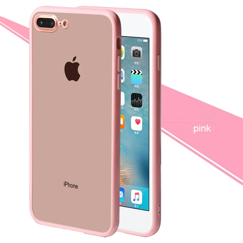 PC+ TPU прозрачный чехол с кристаллами для iPhone XS MAX iPhone XR iPhone 7 8 6 5 s 5SE 6Plus 7Plus iPhone 8Plus чехол для задней панели сотового телефона бампер