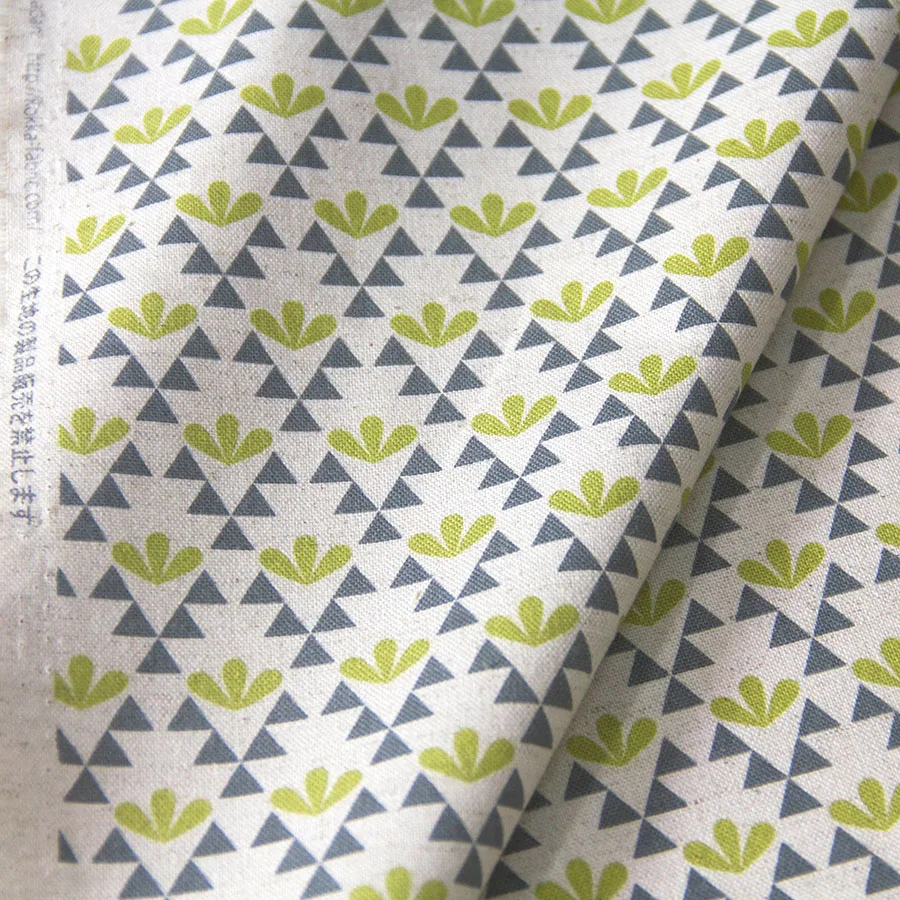 

50cm*110cm Japanese KOKKA Cotton Linen Fabric Patchwork Fabric Leaf B