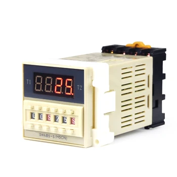 

rogrammable Double Time Delay Relay Socket Base Voltage