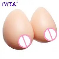 IVITA Hot Koop Kunstmatige Siliconen Borstprothesen Realistische Valse Borsten Nep Borsten Voor Sexy Crossdresser Postoperatieve Enhancer