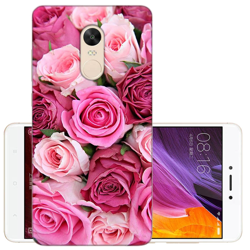 Чехол из ТПУ для Xiaomi Redmi Note 4, глобальная версия, чехлы для Note 4X32 GB, чехол с рисунком на заднюю панель, чехол для Xiomi Redmi Note 4X - Цвет: 17