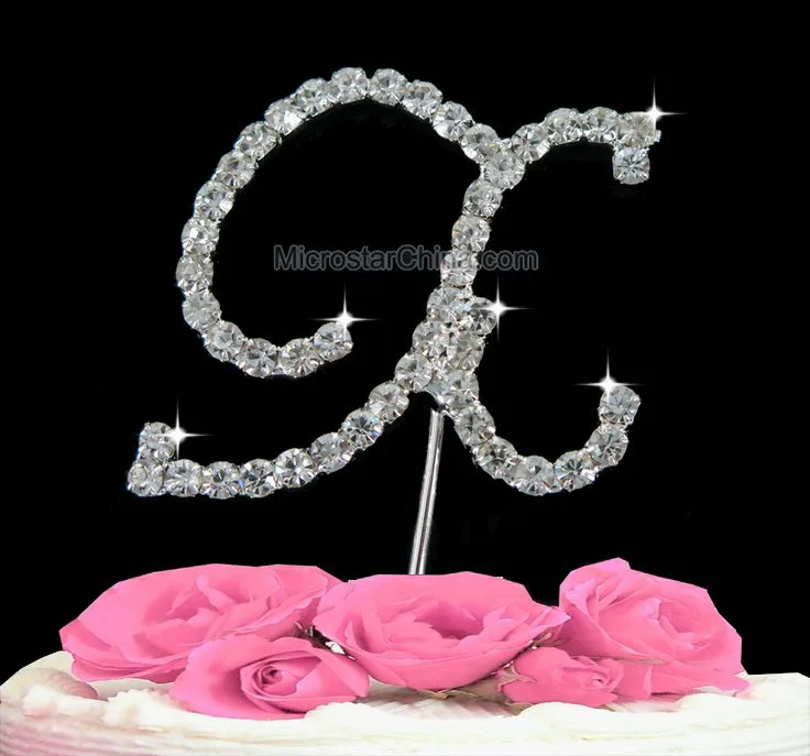 Wedding-Cakes-Topper-Anniversary-Decoration-X-Letter-Crystal-X-Cake-Topper-Diamante-Rhinestone-Personalized-acrylic