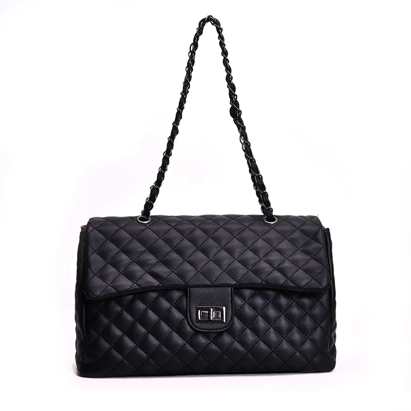 Классическая дизайнерская вместительная модная повседневная женская сумка-шоппер с ромбовидным дизайном, женская сумка через плечо, женская сумка-мессенджер