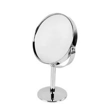 Mini Lady Girl Beauty Make Up Cosmetic Dual Side Normal Magnifying Stand Mirror