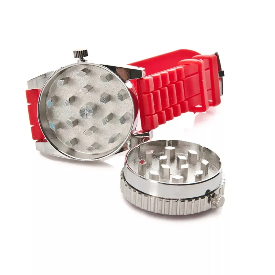 

Cigarette Grinder Men Watch Herb Spice Tobacco Grinder Cigarette Crusher