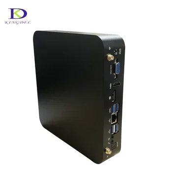 Online Drei Display Mini PC Mit DDR4 Hohe CPU I7 7700HQ 6 Mt Cache HDMI VGA DP Mini Computer Bis Zu 32G RAM Nuc HTPC Plus 2,8 GHz