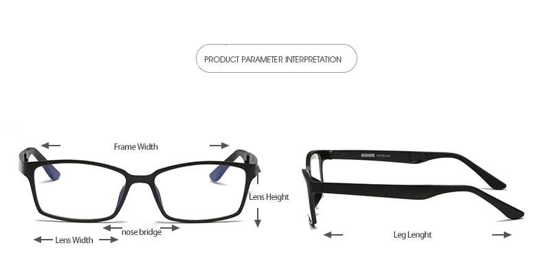KATELUO унисекс ULTEM(PEI) Компьютерные очки радиационно-стойкие анти-синие лазерные очки Рамка очки аксессуары 13032
