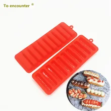 Для встречи силиконовые палочки форма для льда DIY печенье "пальчики" форма для желе замороженные фрукты ледяные палки также использовать для украшения торта