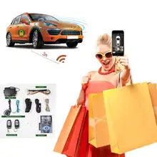 Auto Smart Key Remote Start APP Keyless Entry System Car Alarm System PKE Start Stop Button