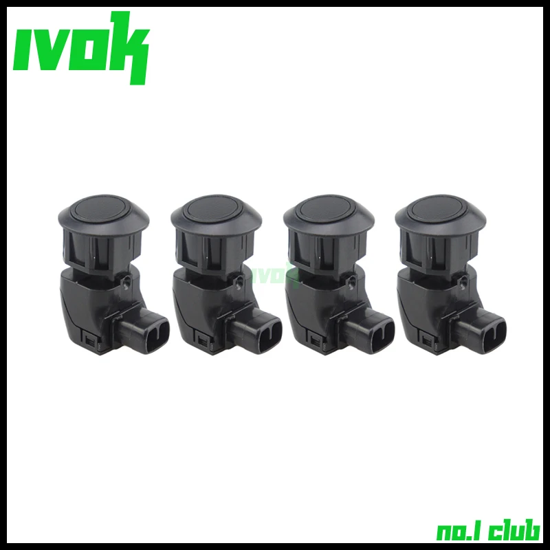 Set (4) PDC Parking Distance Control Assist Sensors For Toyota Alphard MNH10 2005-2008 Black White 89341-58022 8934158022 | Автомобили и
