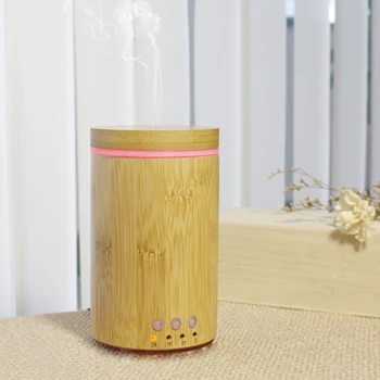 

VVPEC 150ml Real Bamboo Air Humidifier Aromatherapy diffusers humidifiers Essential Oil Aroma Diffuser For Home Office