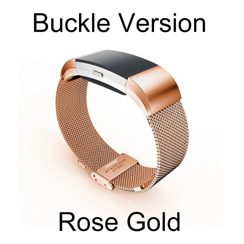 Milanese Loop for Fitbit Charge 2 Band Replacement Watch Bracelet Fitbit Charge 2 Correa Stainless Steel Magnetic Metal Strap