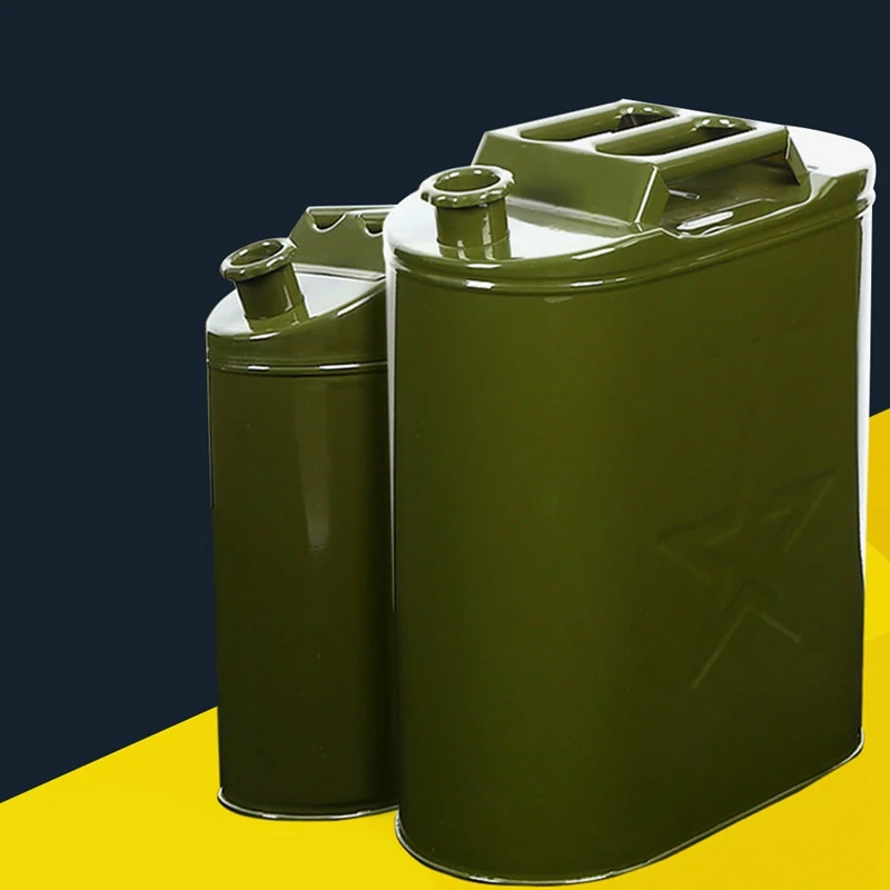 10L 20L 25L 30L Gasoline Fuel Tank Can Large Capacity Oil Drum Portable Petrol Barrel Car SUV Motorcycle