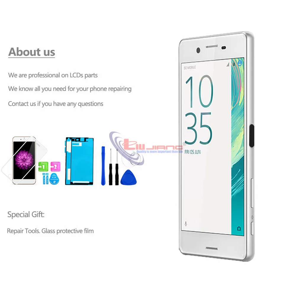 ЖК дисплей 5 0 ''для Sony Xperia X F5121 F5122 оригинальный сенсорный экран дигитайзер в